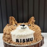 pravshi cakes dog theme custom birthday cake rishu