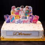 pravshi cakes kpop theme custom birthday cake dhruv